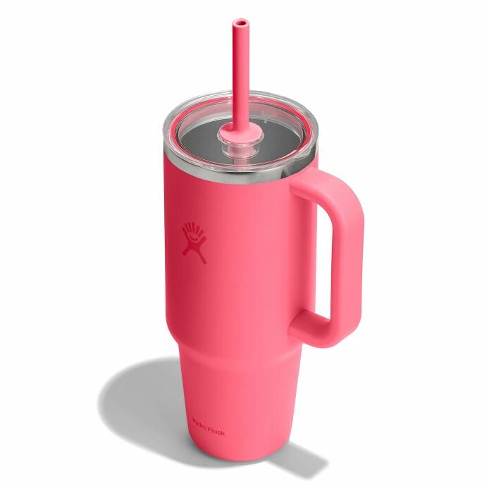 40-oz-travel-tumbler-n3 tt40pscc668-40-oz-travel-tumbler-clear-lid-popstar-pink-angledhigh.jpg